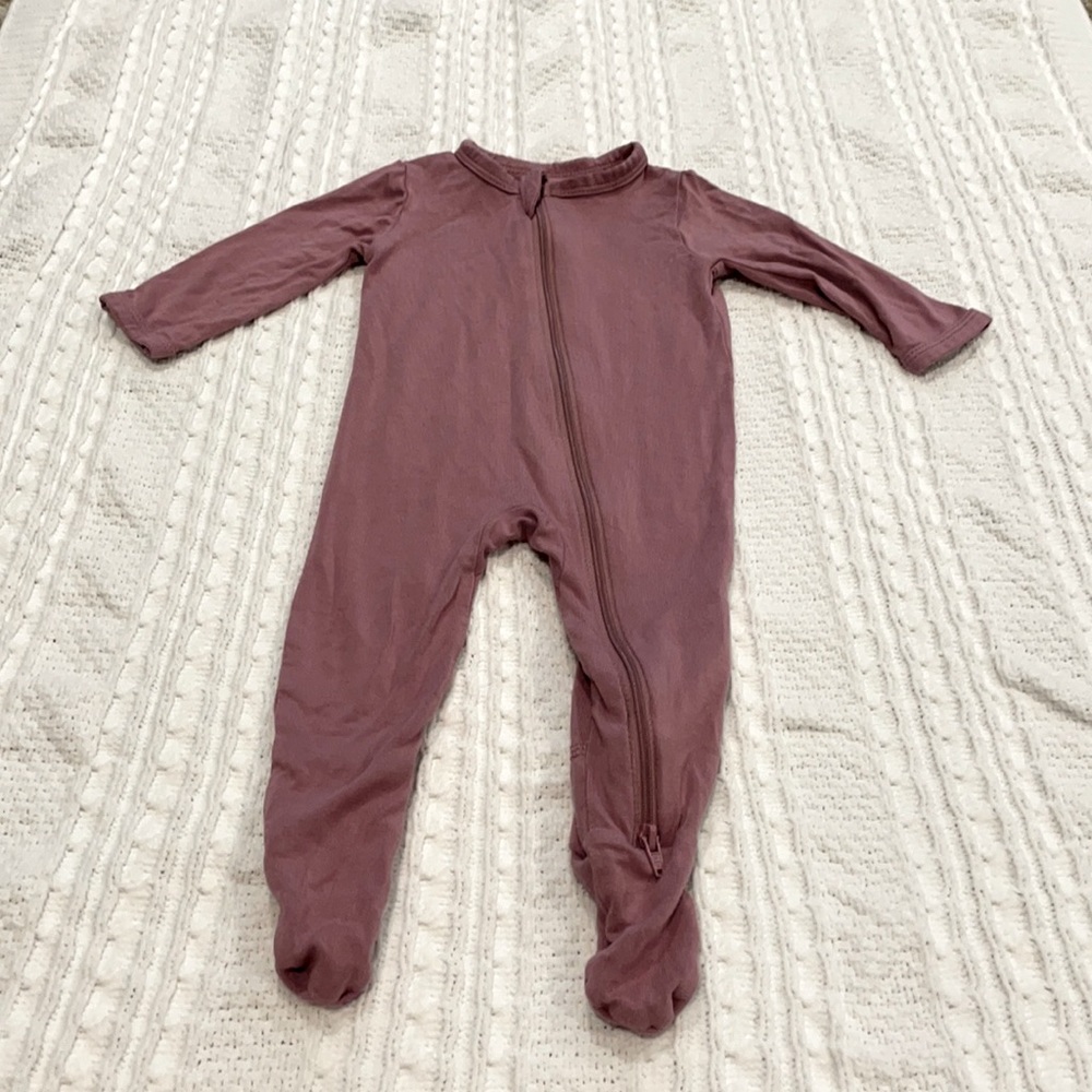 Kyte baby 0-3m light purple footie